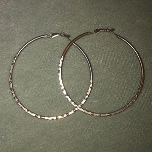 Silver Hoop Earrings